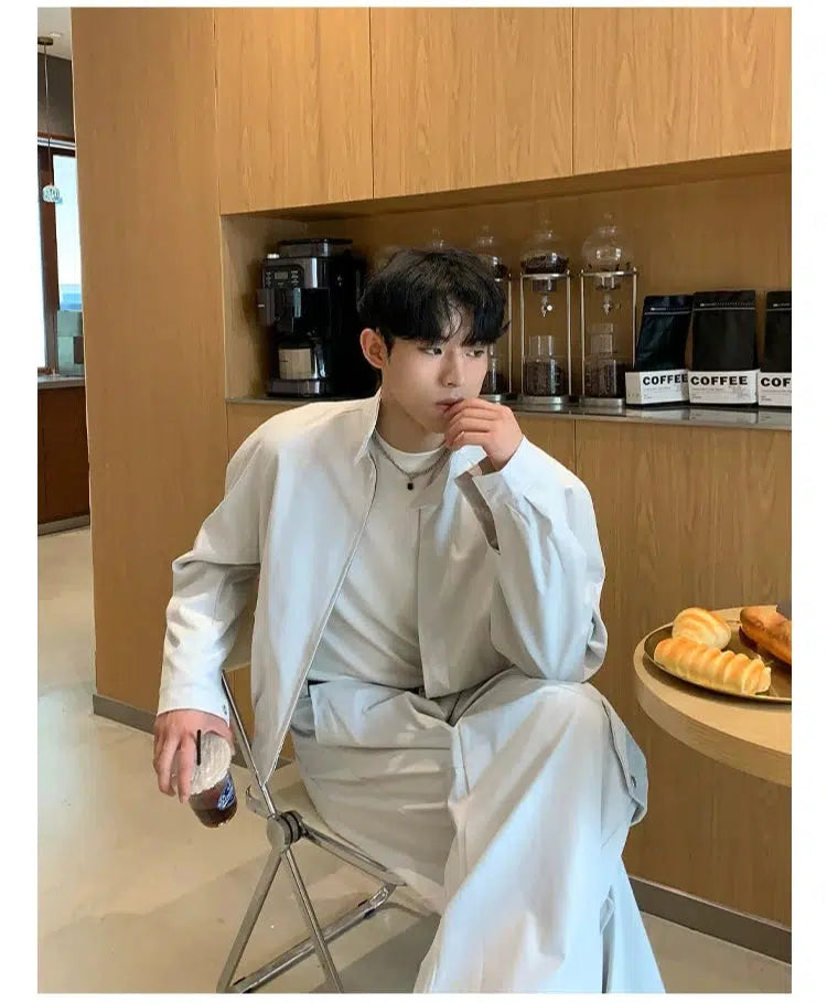 Basic Full Zip Track Jacket & Pants