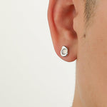 Minimalist Irregular Sterling Earrings