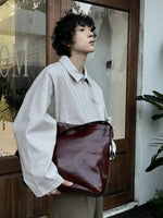 Minimalist Leather Crossbody Bag