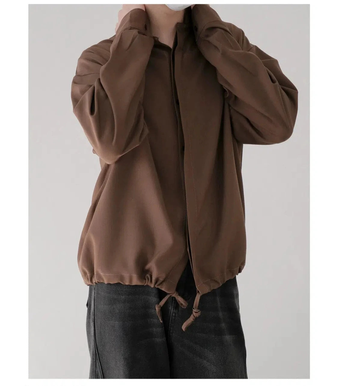 Minimalist Long Sleeve Collar Shirt