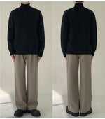 Minimalist Slim Turtleneck Sweater