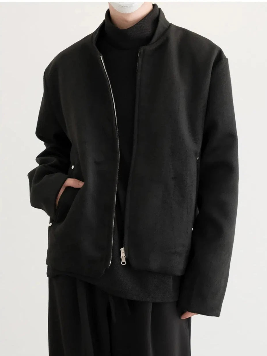 Minimalist Zip-Up Jacket