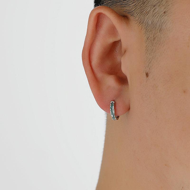 Mint Green Hoop Earrings