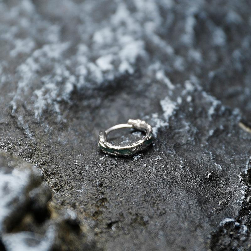 Mint Green Hoop Earrings
