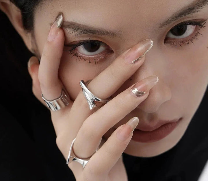 Mirror Hoop Ring