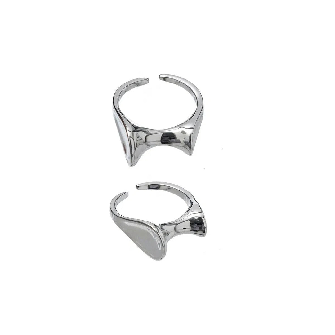 Mirror Hoop Ring