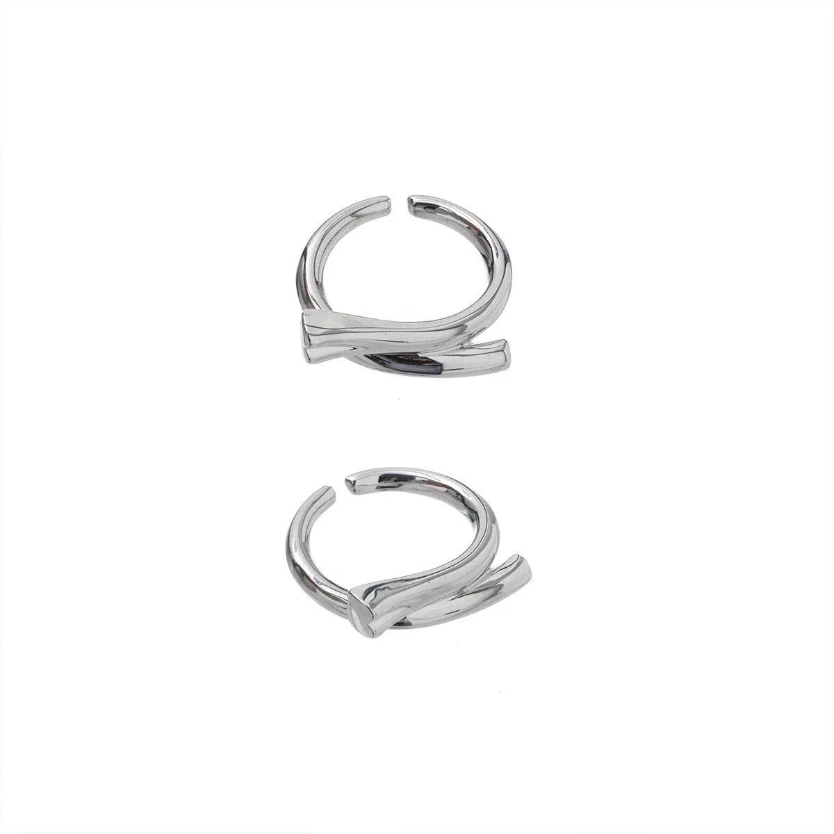 Mirror Hoop Ring