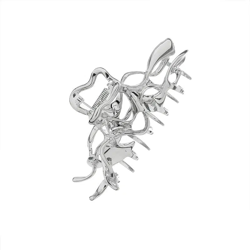 Mirror Metal Hair Clip