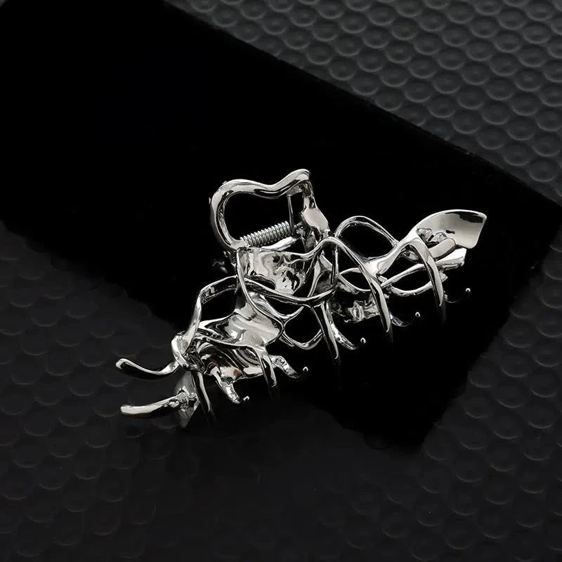Mirror Metal Hair Clip