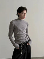Mock Neck Long Sleeve Shirt