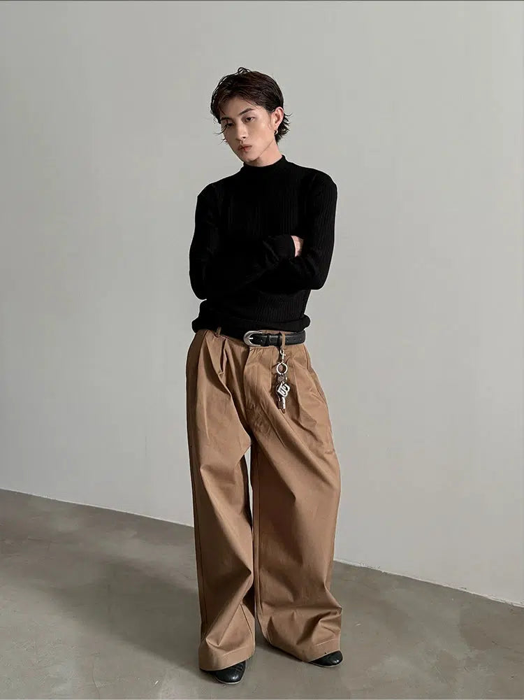 Mock Neck Long Sleeve Shirt