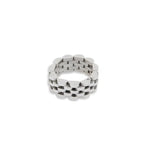 Modern Link Design Ring