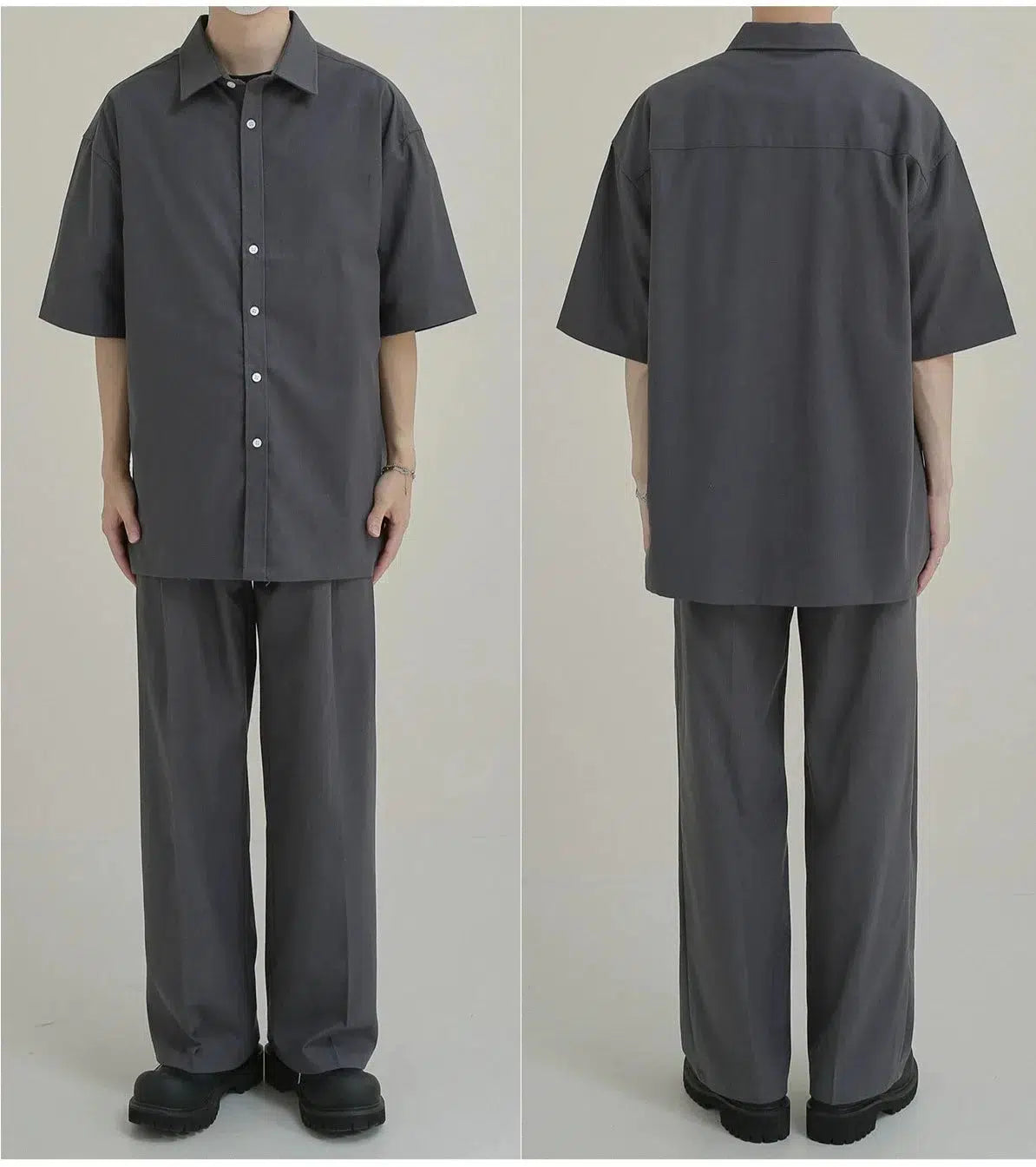 Modern Relaxed Fit Two-Piece Suit