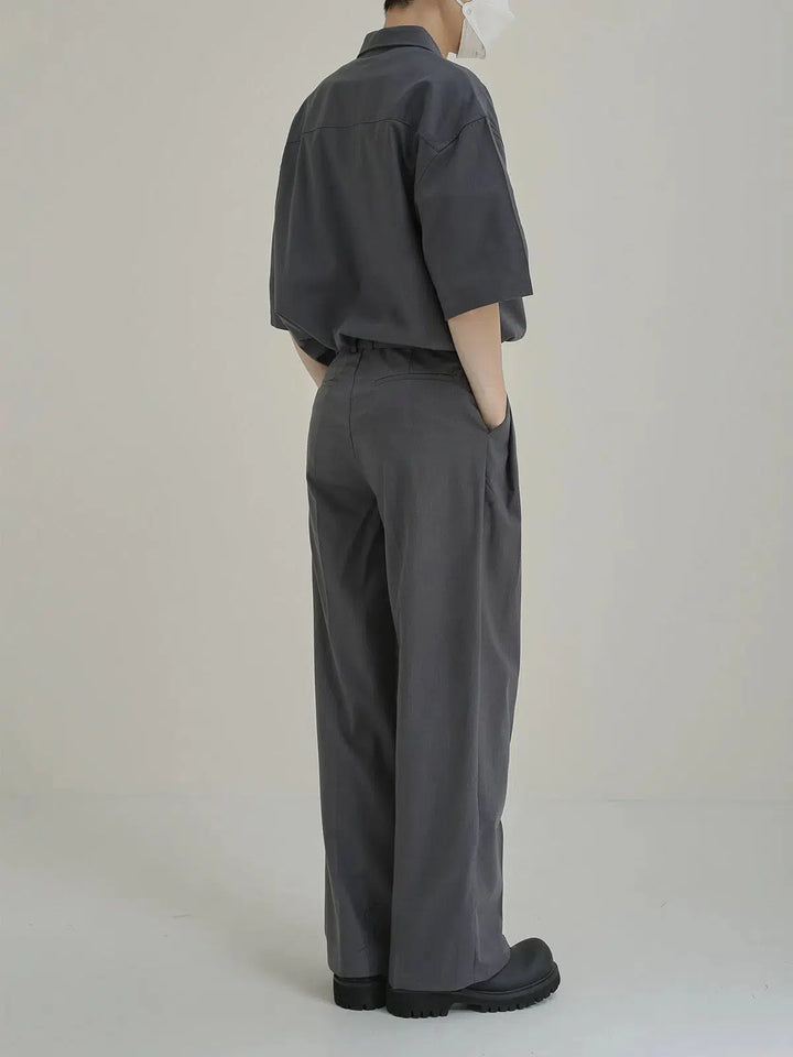 Modern Relaxed Fit Two-Piece Suit