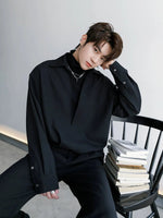 Modern Stylish Deep V-Neck Shirt