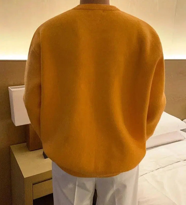 Mohair Round Neck Sweater