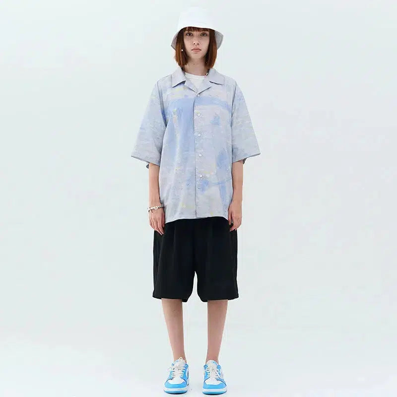 Monet Oil painting Button-Down Shirt