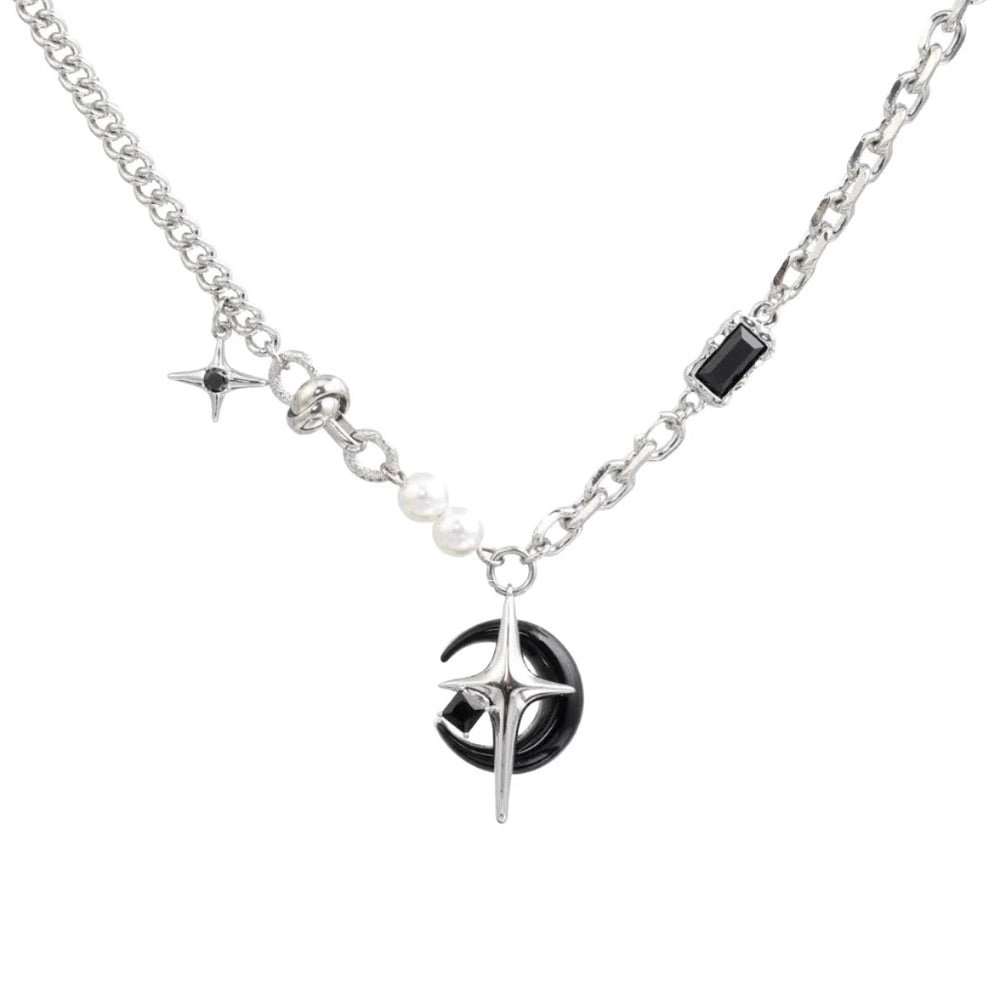 Moon Pearl Necklace
