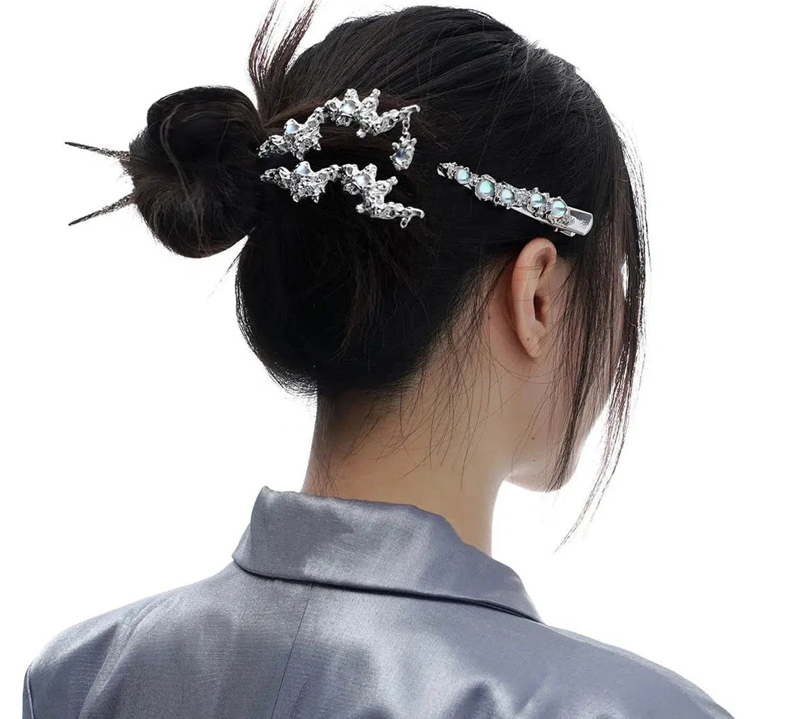 Moonstone Chopsticks Hairpin