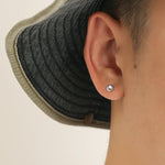 Moonstone Stud Earrings