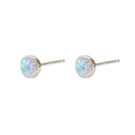 Moonstone Stud Earrings