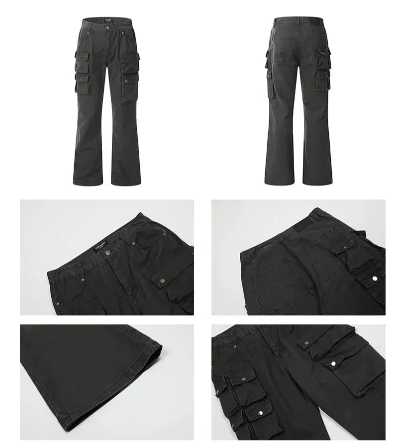 Multi-Pocket Cargo Pants