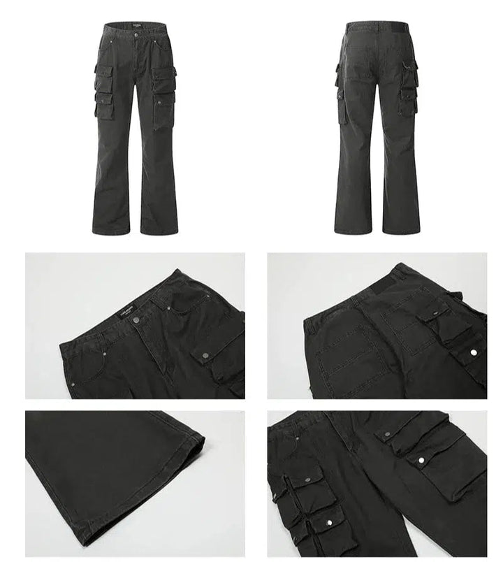 Multi-Pocket Cargo Pants