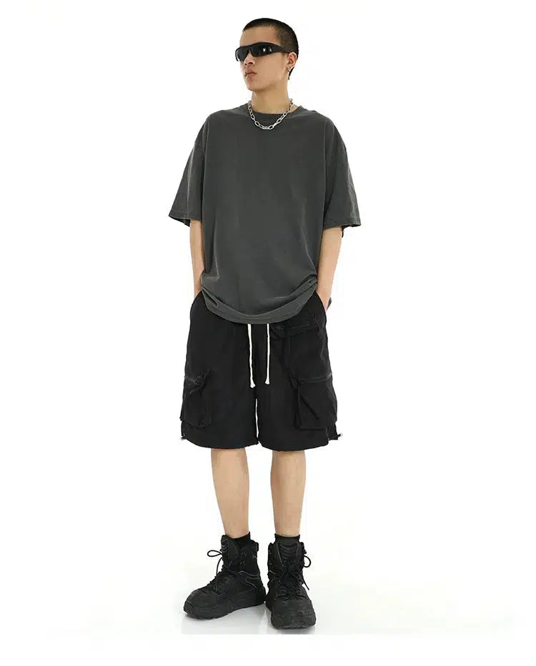 Multi-Pocket Cargo Shorts