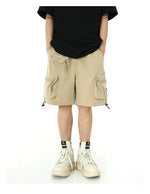 Multi-Pocket Cargo Shorts
