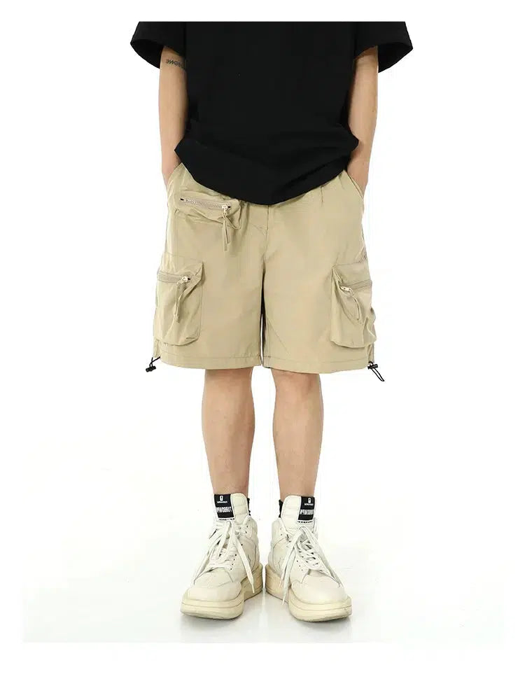 Multi-Pocket Cargo Shorts