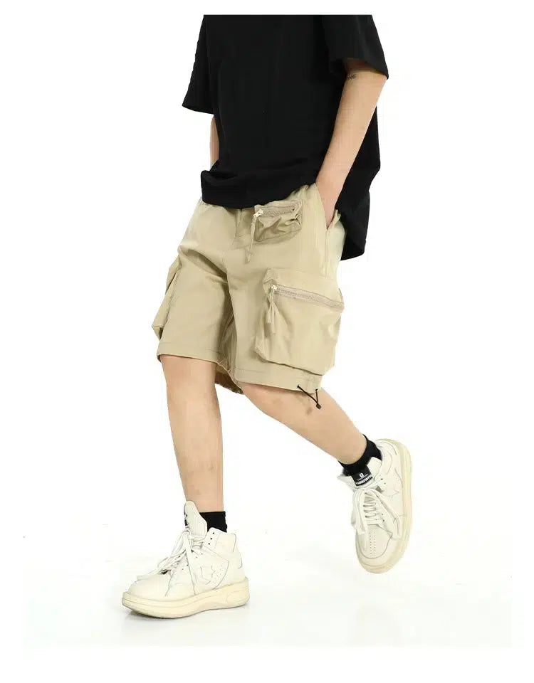Multi-Pocket Cargo Shorts