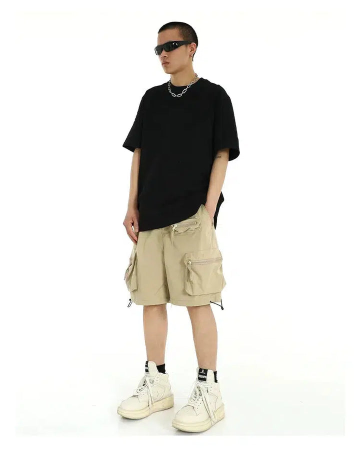 Multi-Pocket Cargo Shorts