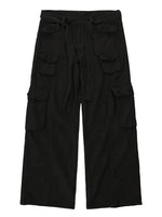 Multi-Pocket Drape Cargo Pants
