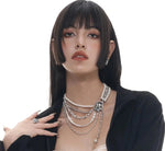 Multi-layered Pearl Necklace