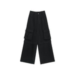 Multi-pocket Stand collar Cargo Suit