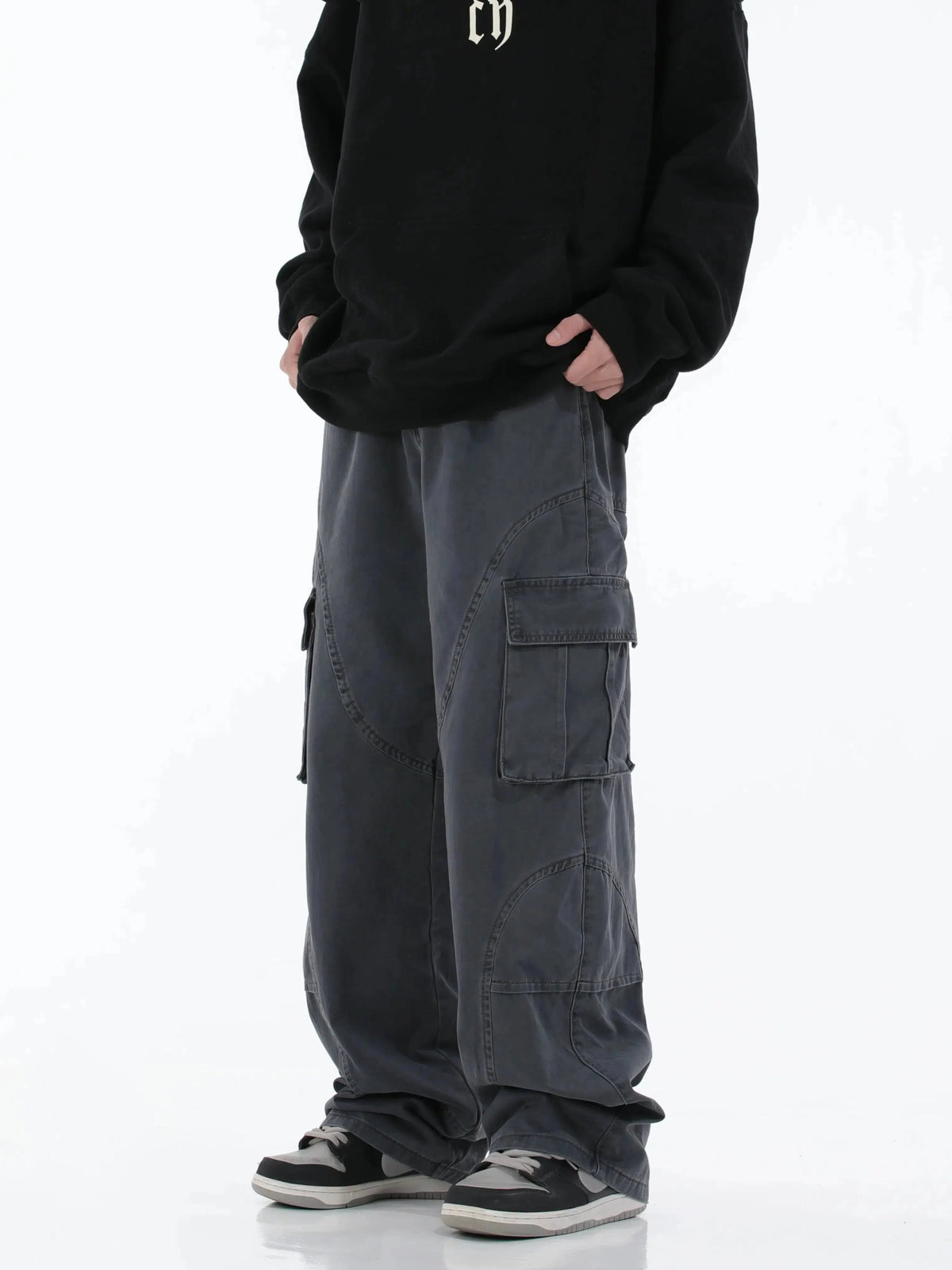 Multi-pocket Straight Loose Cargo Pants