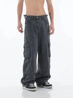 Multi-pocket Straight Loose Cargo Pants