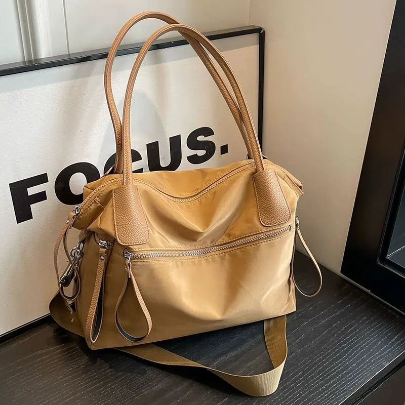 Multi-use Nylon Shoulder Tote Bag