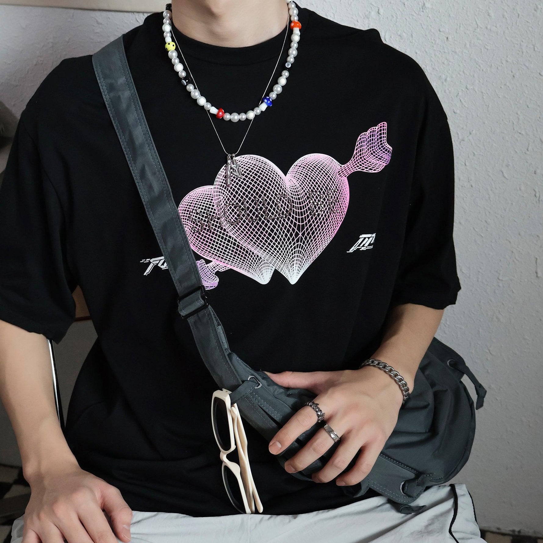 Mushroom Pearl Necklace