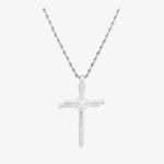 Nail Cross Pendant Necklace