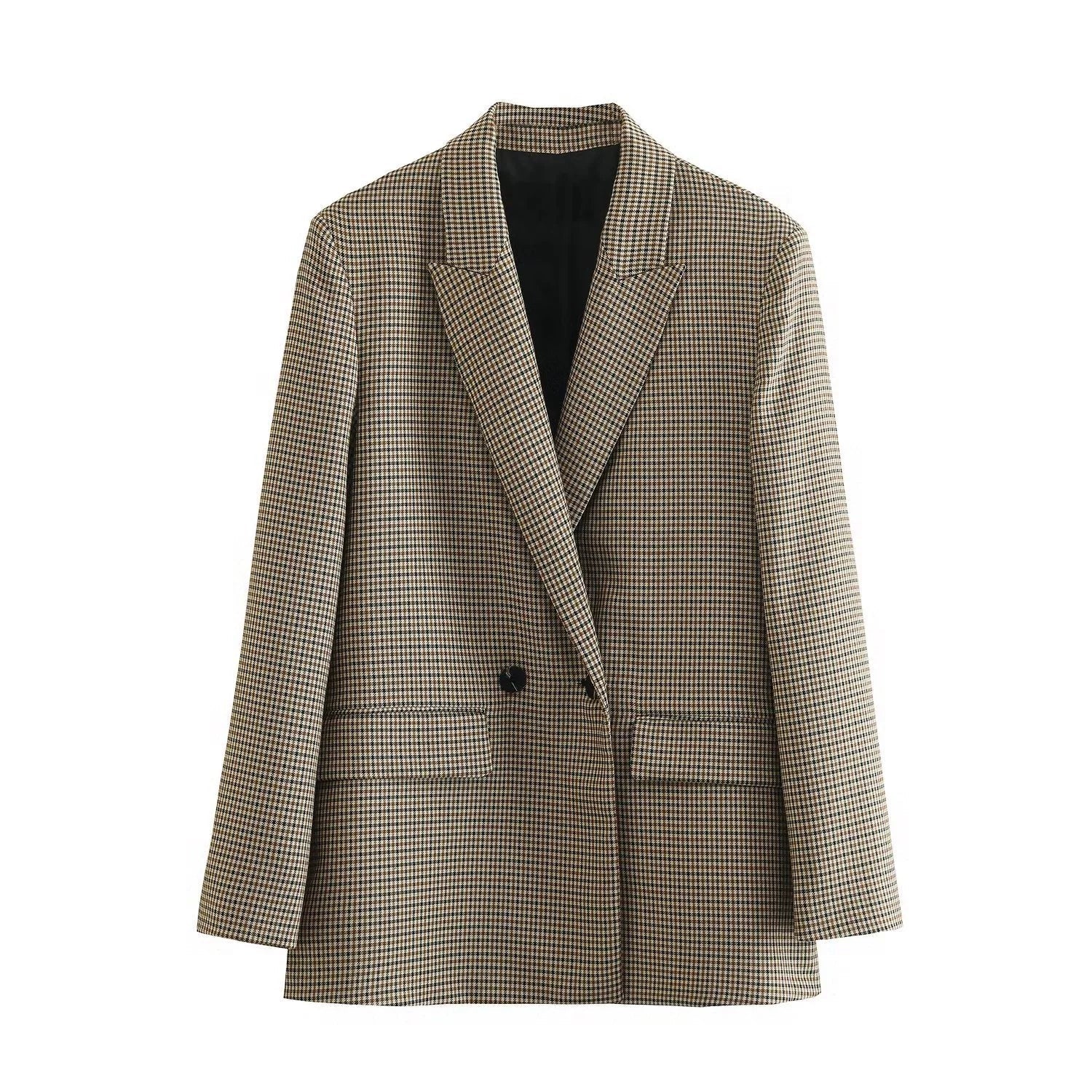 Notched Lapel Classic Blazer