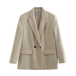 Notched Lapel Classic Blazer