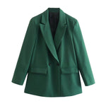 Notched Lapel Classic Blazer