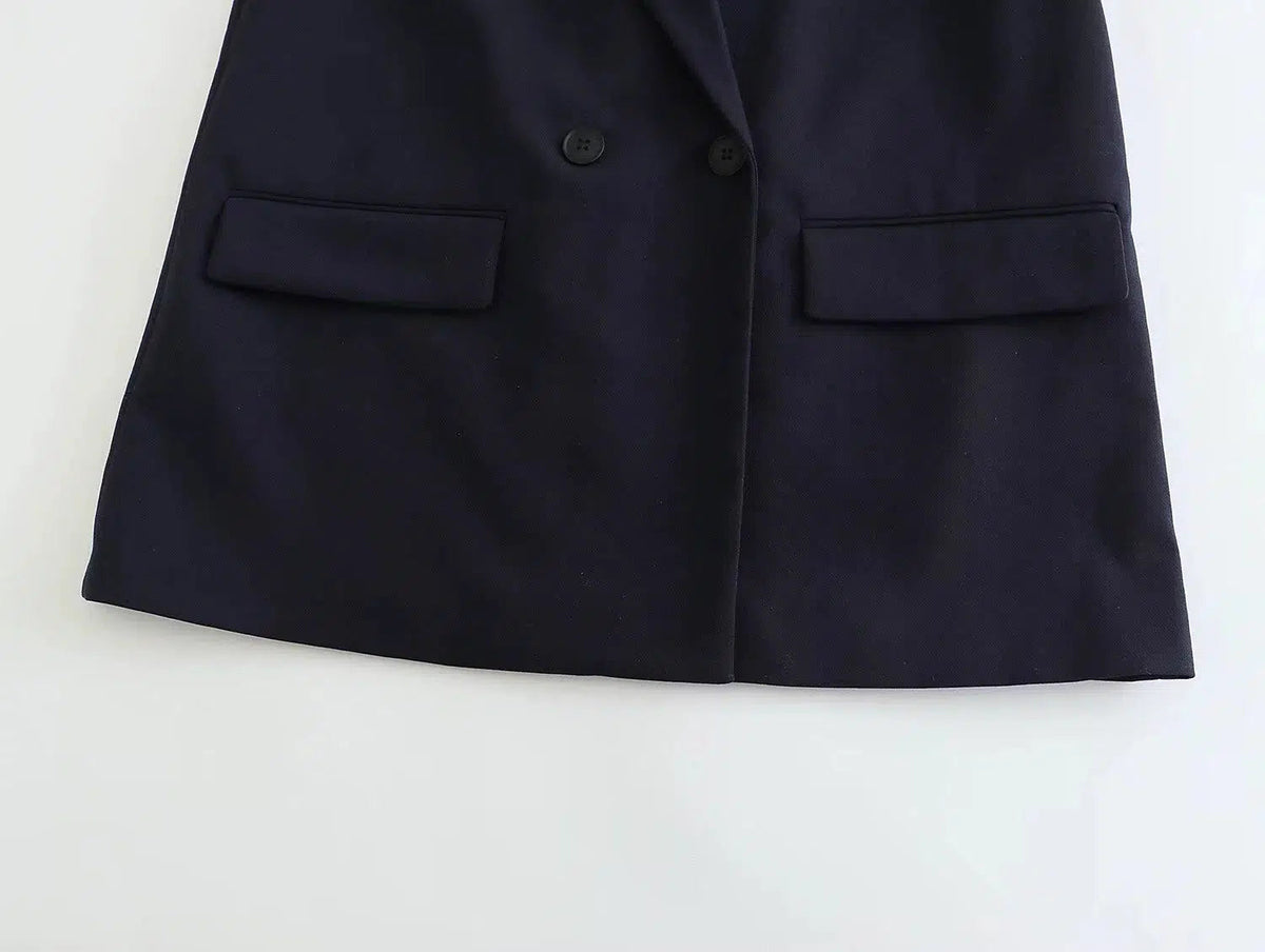 Notched Lapel Classic Blazer