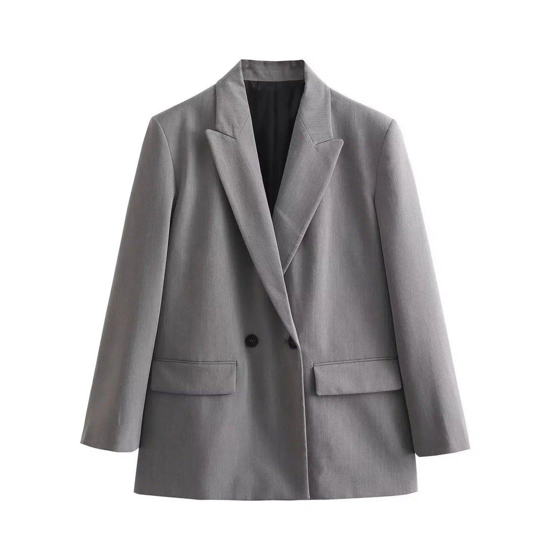 Notched Lapel Classic Blazer