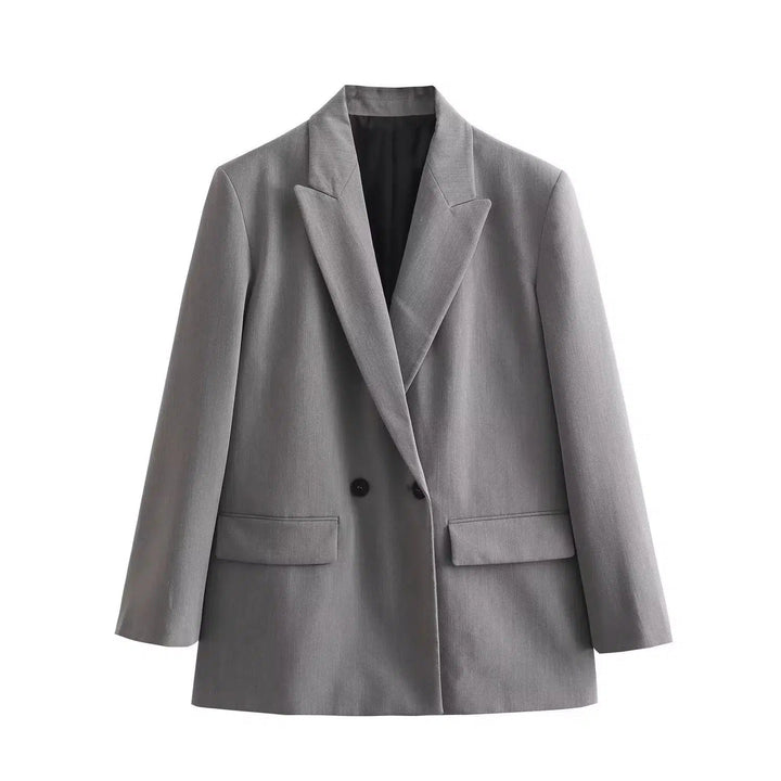 Notched Lapel Classic Blazer