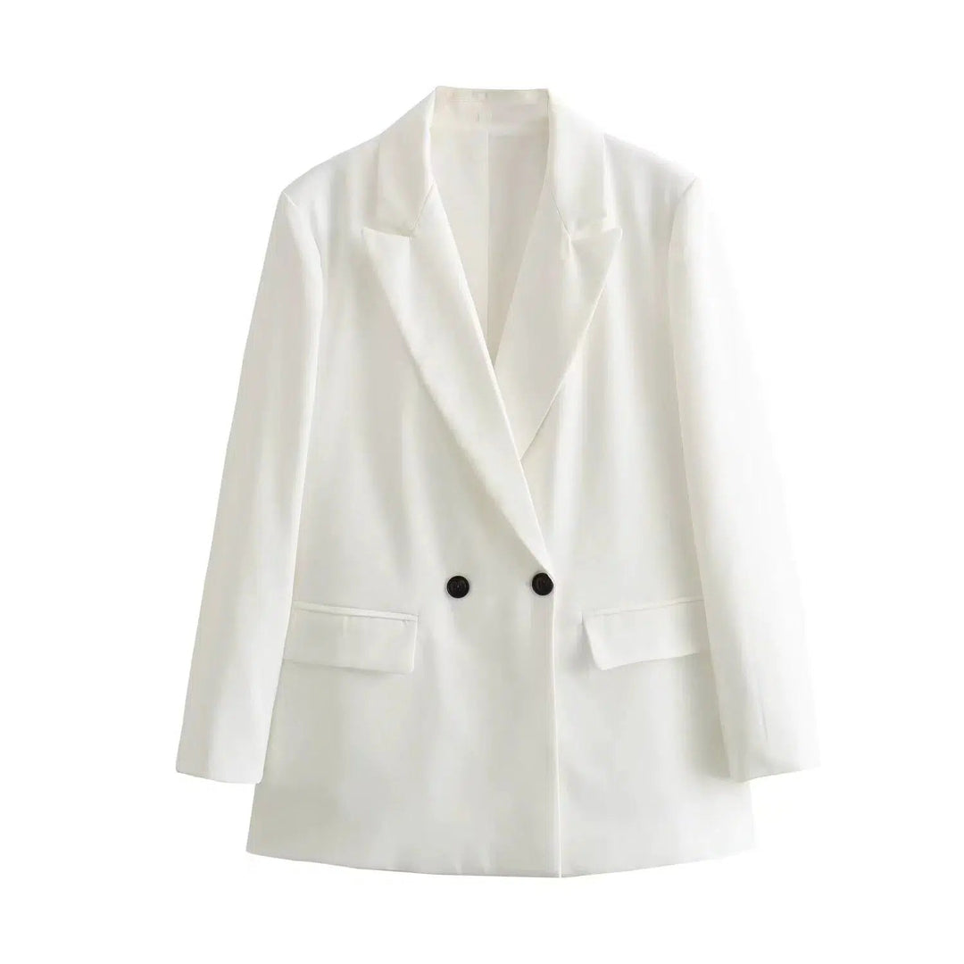 Notched Lapel Classic Blazer