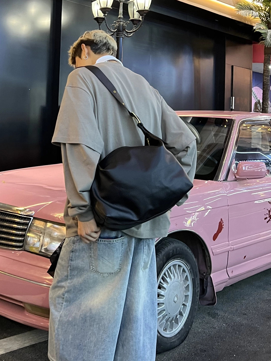 Large Capacity Underarm Crossbody Tote Bag