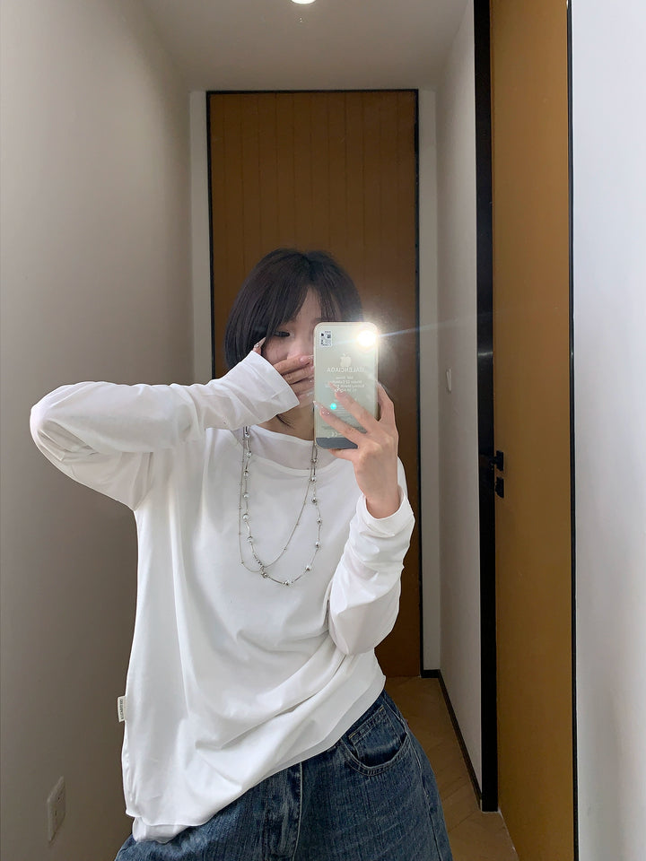Long Sleeve Lightweight Turtleneck Top