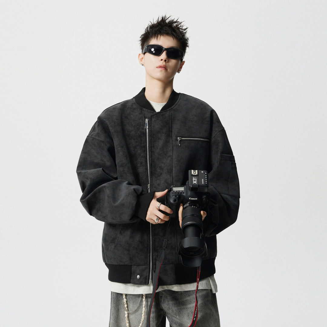 Loose Casual Workwear Pilot Jacket